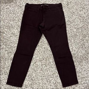 Women’s brown jeans